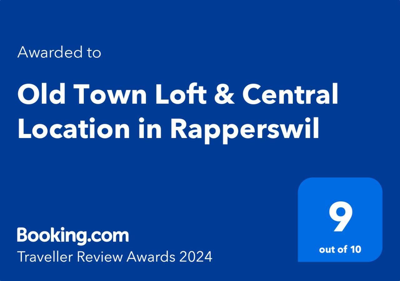 Old Town Loft & Central Location In Rapperswil Εξωτερικό φωτογραφία